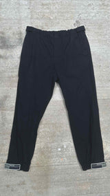 Prada Bottom Velcro-logo Easy Pants