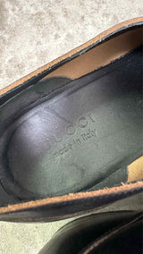 Gucci Quebec Buckle Monk Strap Shoes