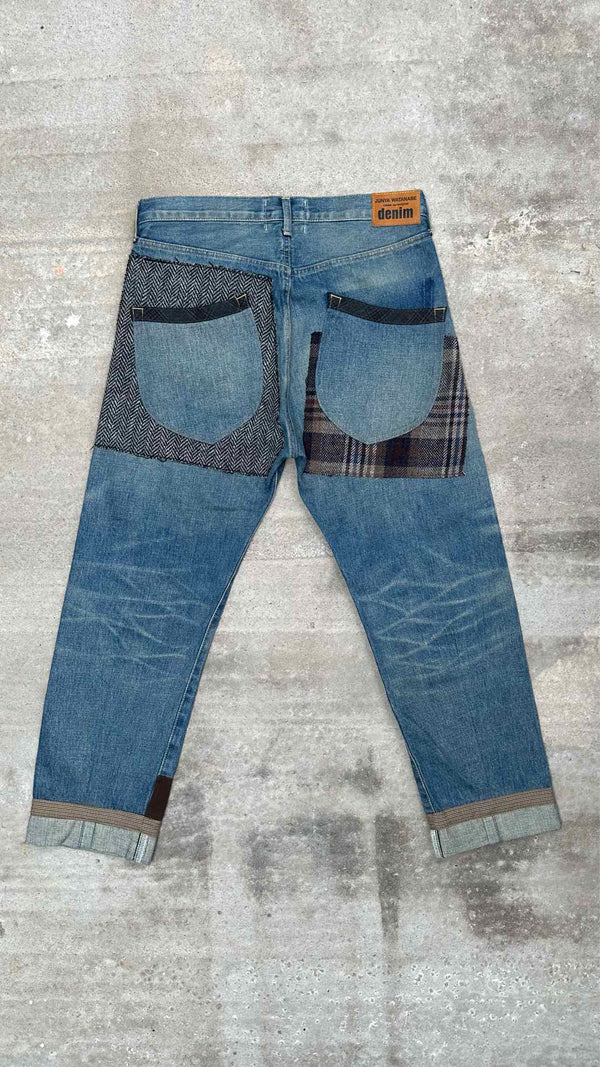 Junya Watanabe Denim Patched Jeans