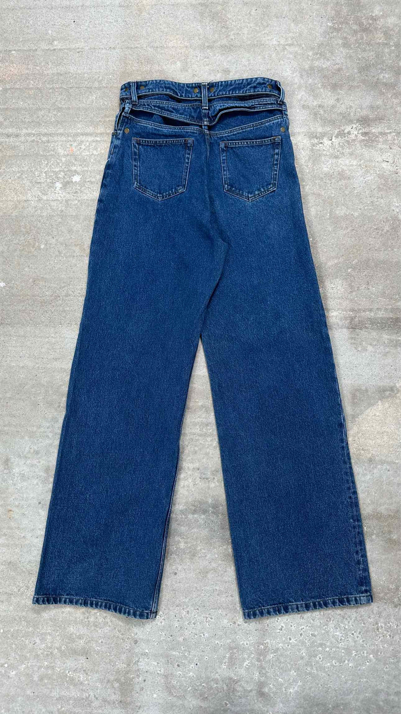 Y/ Project Detail High-waisted Wide Jeans