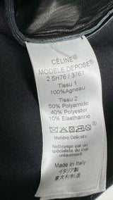 CELINE High-neck Leather Jacket