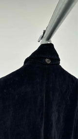 Ann Demeulemeester Velvet Coat