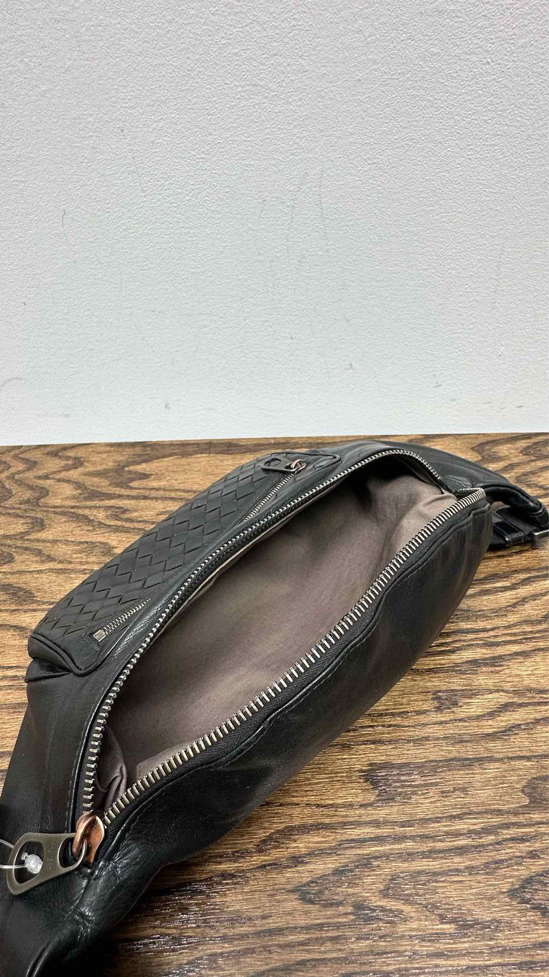Bottega Veneta Intecciato Leather Waist Bag