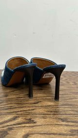 LOEWE Ripped Denim Mules
