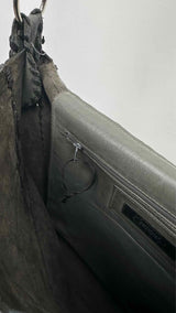 Anthony Luciano Crocodile Messenger Bag