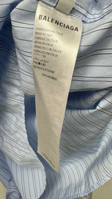Balenciaga Oversized Docking Stripe Shirt