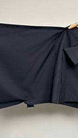 132 5. Issey Miyake Cropped Wrapped Square Haori Jacket