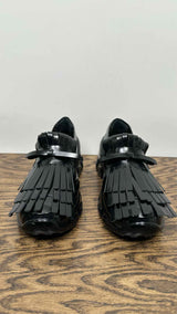 Simone Rocha Tracker Loafer Fringed Leather Sneakers