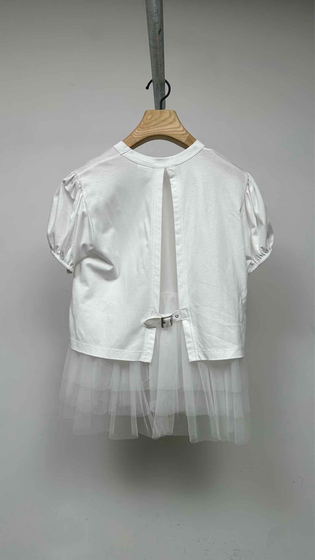 Noir Kei Ninomiya Mes-Layered Open-Back Tee – TOKIO7