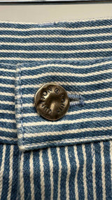 Louis Vuitton Striped Monogram Denim Cargo Pants