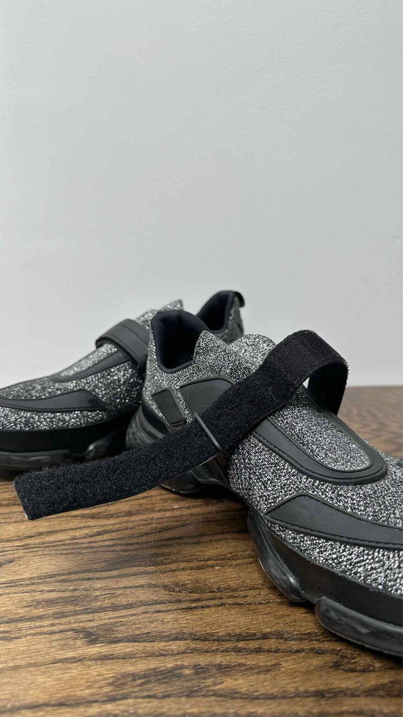 PRADA Cloudbust Glitter Sneakers