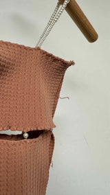 Rui Pearl Strap Cropped Cami