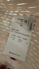 Carol Christian Poell Poell Perforated-leather Object-dye Vest