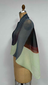 Homme Plisse Pleated Scarf