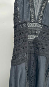 Thakoon V-front Halter-neck Maxi Dress