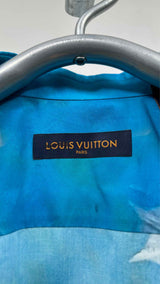 Louis Vuitton S/S Damier-printed Hawaiian Shirt