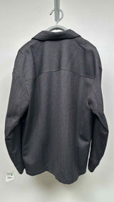 Bottega Veneta Herringbone Stripe Chore Work Jacket
