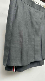 Thom Browne Dropped-back Pleated Skirt