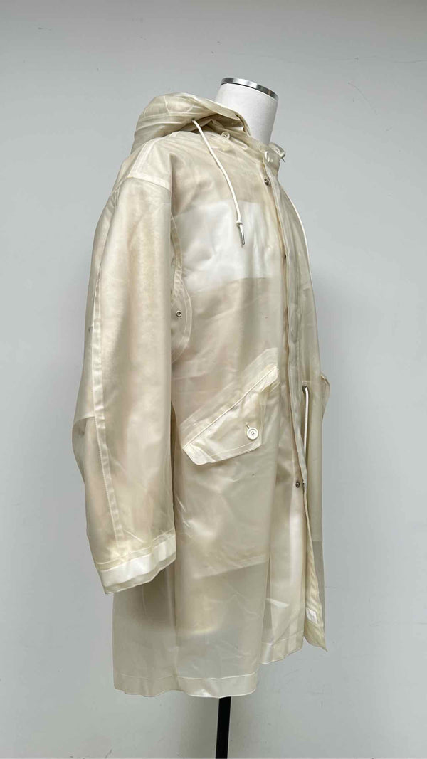 Helmut Lang Oversized Transparent Parka Coat