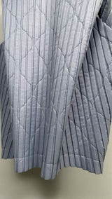 Homme Plisse Padded Pleats Zip-up Vest