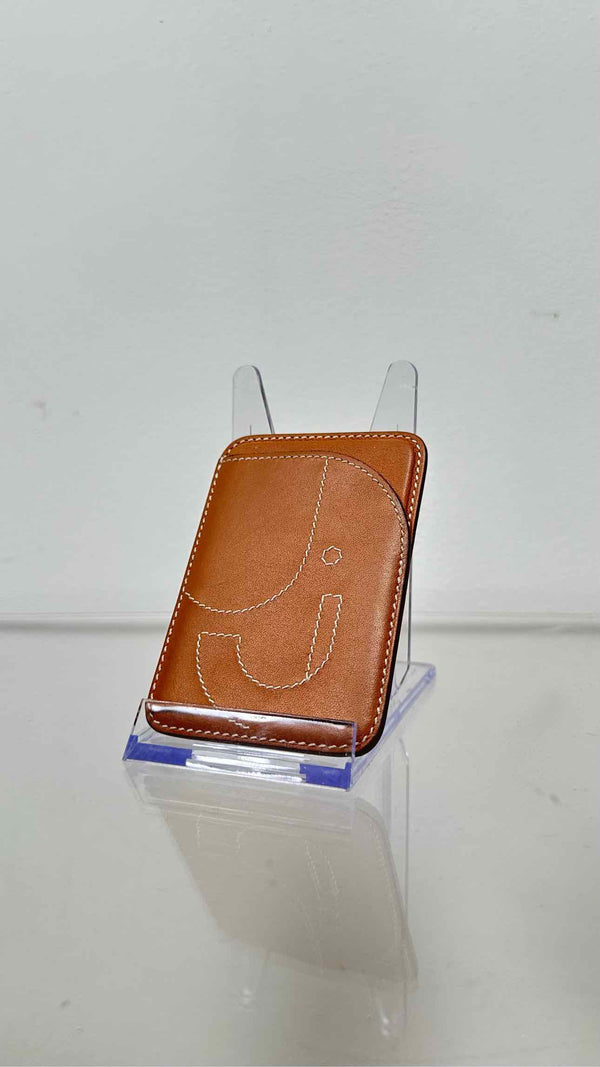 Hermes Magsafe Swift Stitched Elephant Cardholder