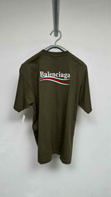 Balenciaga Political Campaign Logo Tee