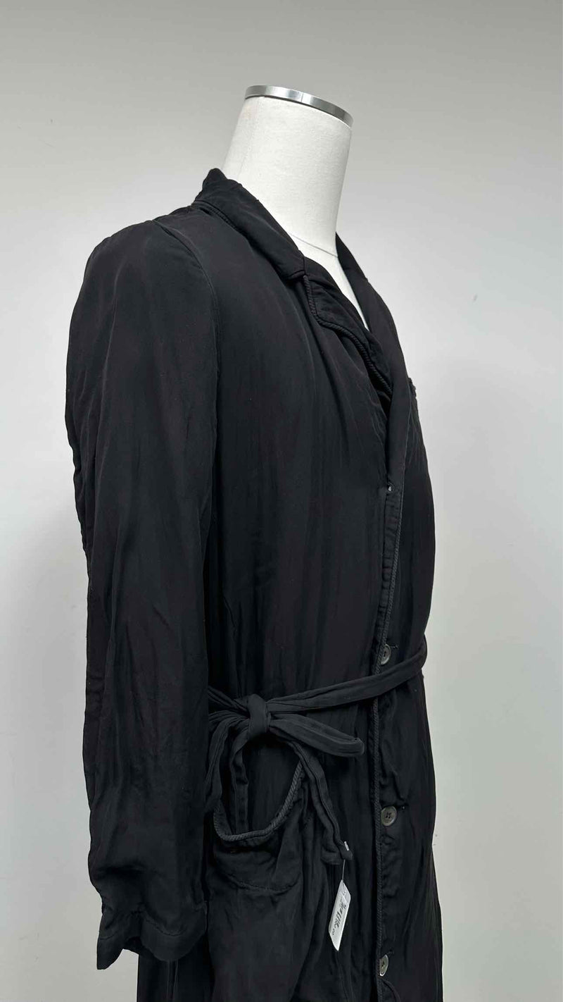 Paul Harnden Double-breast Silk Wrinkly Coat