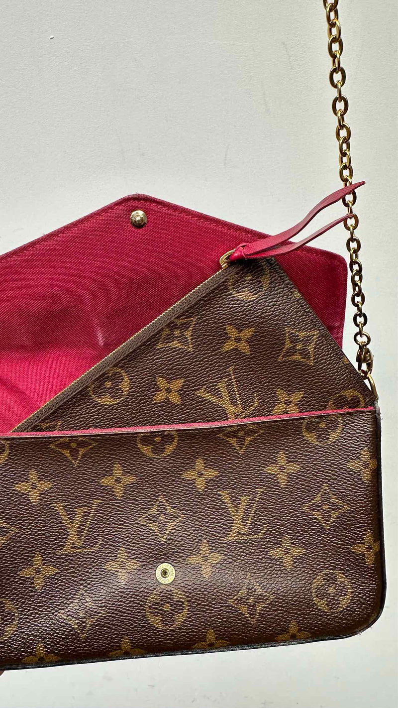 Louis Vuitton Monogram Felicie Pochette Bag