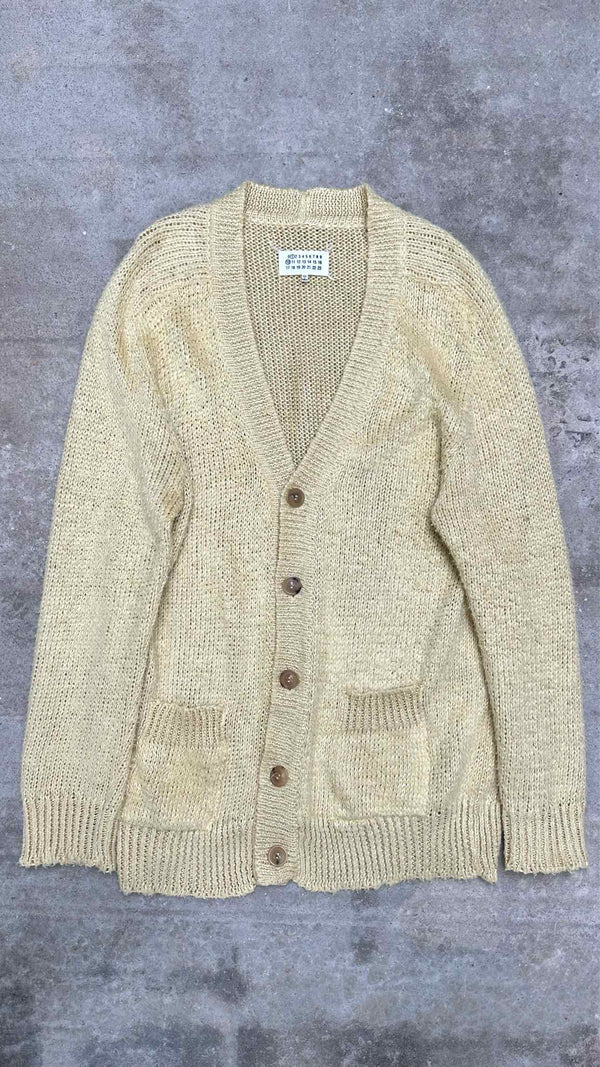 Margiela Oversized Linen  Long Cardigan