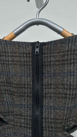 Y/ Project Plaid Detailed Wool Set-up
