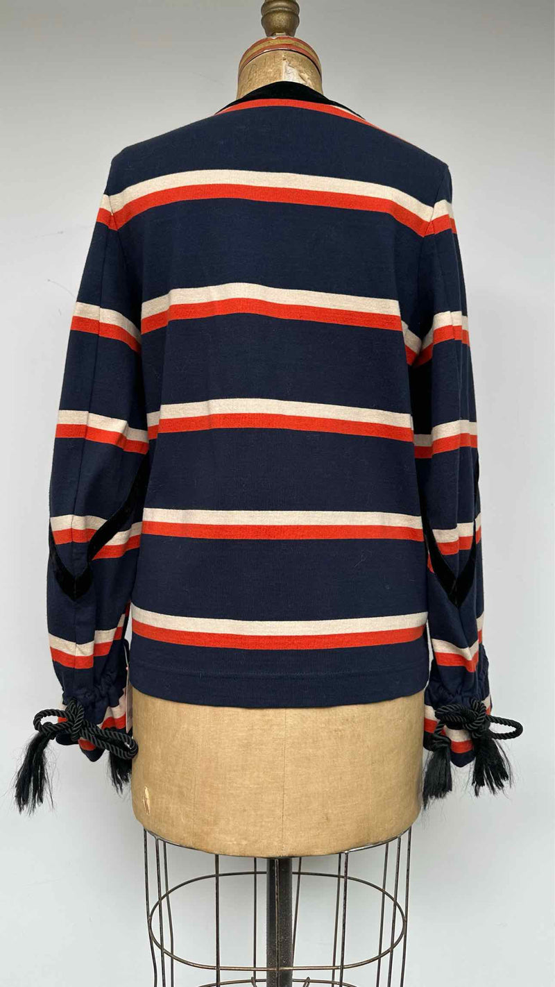 Sacai Broder L/S Top