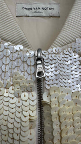 Dries Van Noten Sequin Bomber Jacket