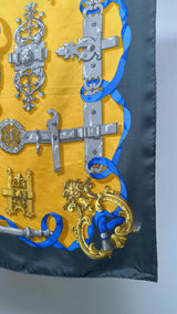 Hermes Ferronnerie Silk Scarf
