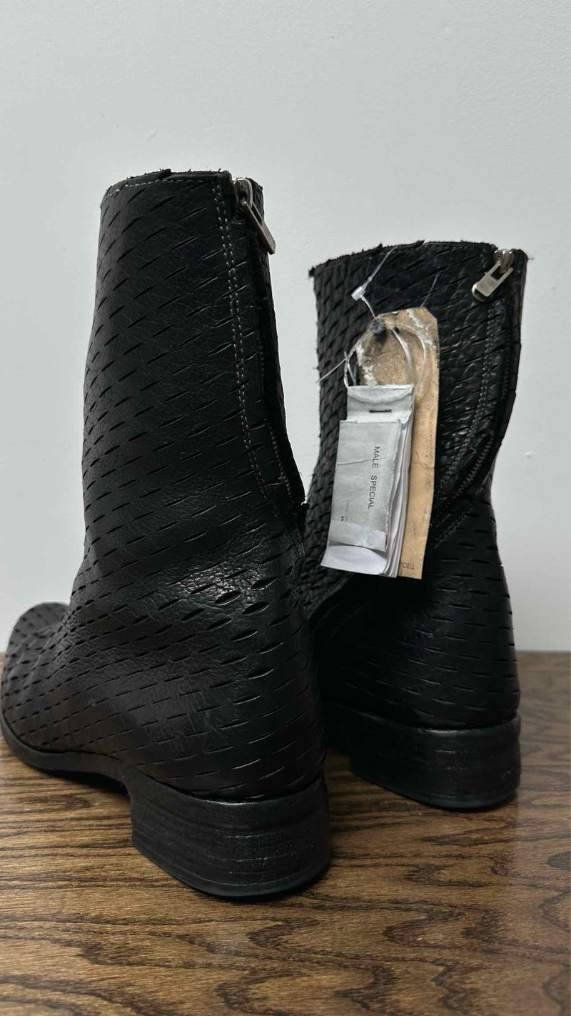 Carol Christian Poell Laser-Cut Tornade-Zip Boots