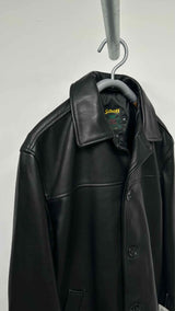 Schott X Supreme Leather Car Coat