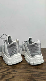 PRADA Sport Logo Knit Row Socks Sneaker