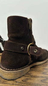 Saint Laurent Suede Wyatt Boots