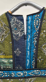 Burberry Prorsum N/S Printed Sashiko Dress