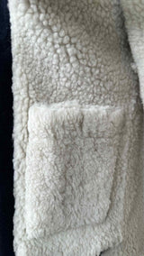 Thom Browne Shearling Zip-up Hooded Coat