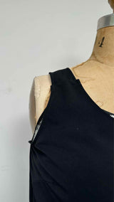 MM6 N/S Sequin-layered Satin Dress