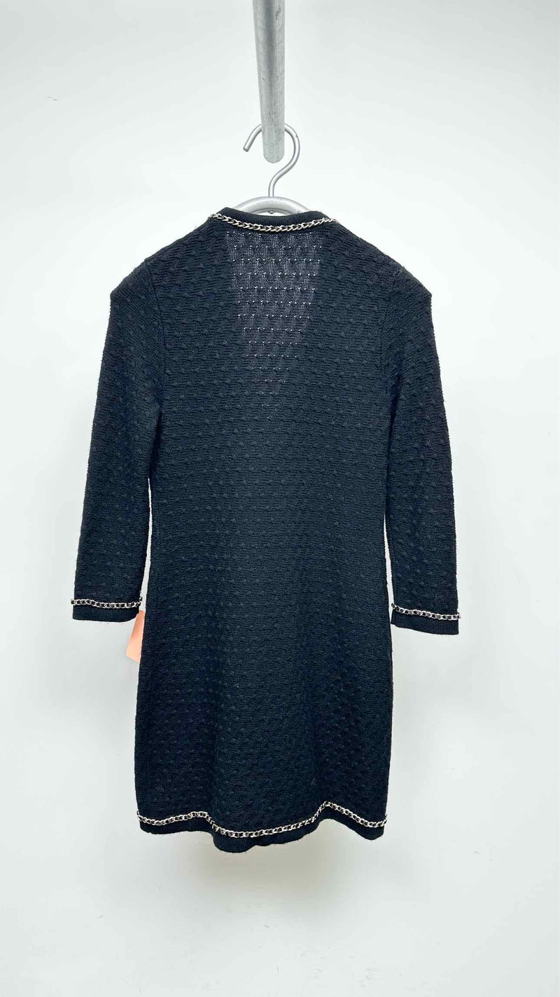 Chanel Braided Chain Cardigan Dress
