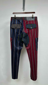 LOEWE Patchwork Stripe Cargo Pants