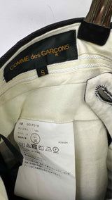 Comme Des Garcons Back-pleated Long Wide Shorts
