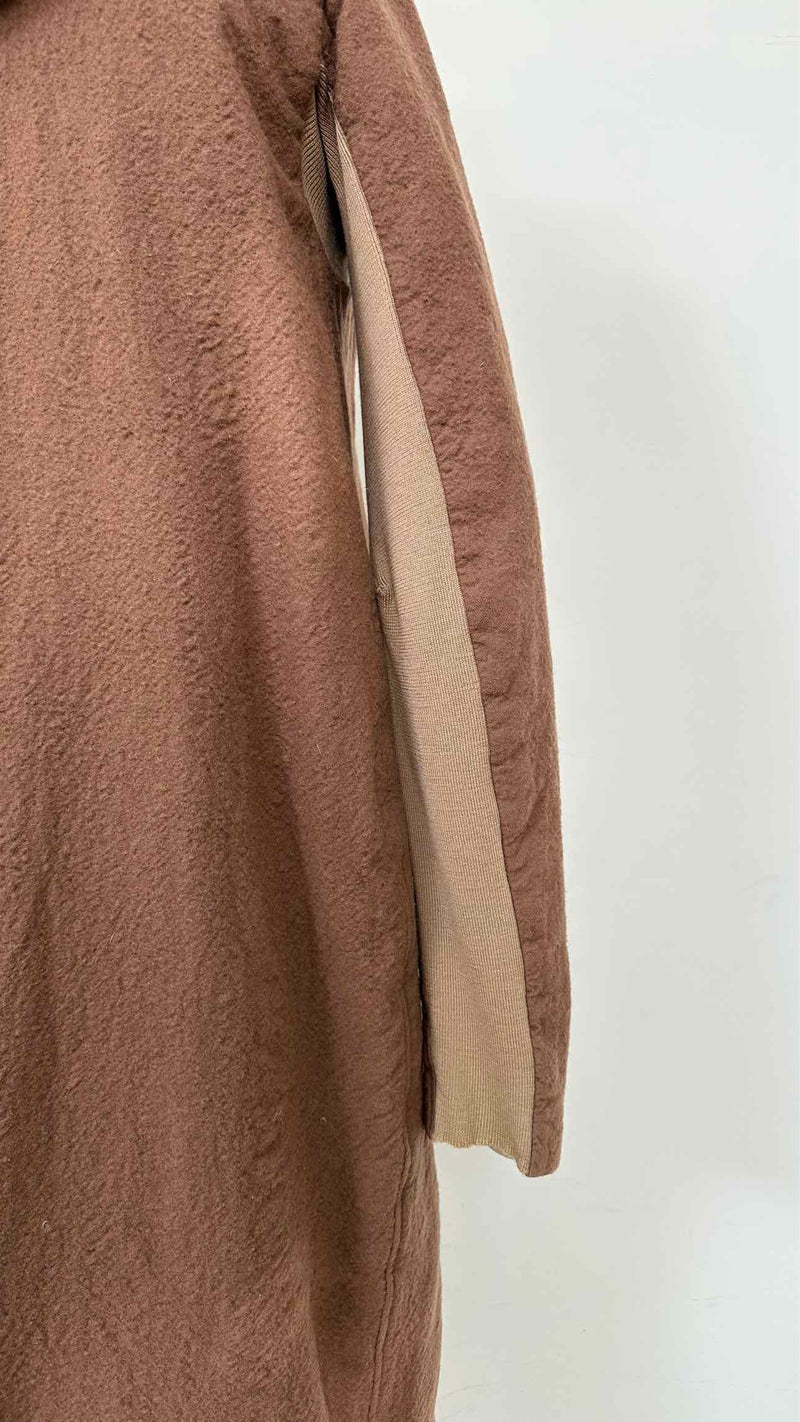 Rick Owens Hooded Zip Up Coat