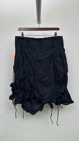 MarithÃ© + FranÃ§ois Girbaud Crinkle Ruffled Skirt