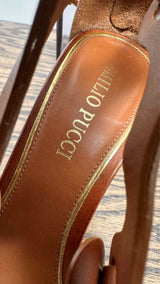Emilio Pucci Gladiator Heel Sandals