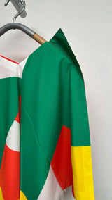 IKKO TANAKA X Issey Miyake N/S Color-blocking Pleated Fold Dress