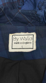 By Walid Multi Check Patchwork Blazer Jacket