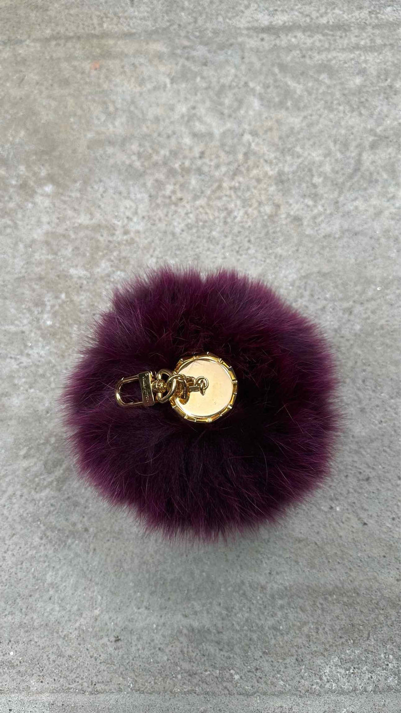 Louis Vuitton Mink-fur Bag Charm