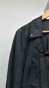 Number (N)ine Detailed Suede Hybrid Coat